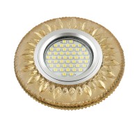 Точечный светильник Luciole DLS-L141 GU5.3 GLASSY/GOLD Fametto