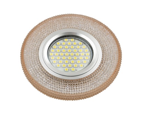 Точечный светильник Luciole DLS-L142 GU5.3 GLASSY/LIGHT TEA Fametto