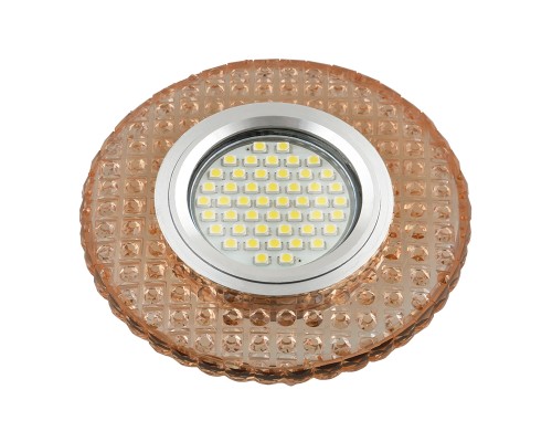 Точечный светильник Luciole DLS-L143 GU5.3 GLASSY/LIGHT TEA Fametto