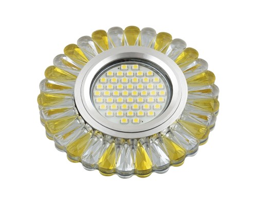 Точечный светильник Luciole DLS-L145 GU5.3 GLASSY/GOLD Fametto