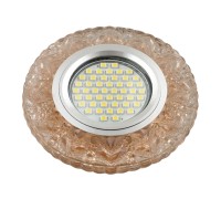 Точечный светильник Luciole DLS-L146 GU5.3 GLASSY/TEA Fametto