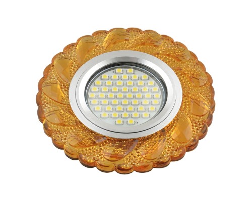 Точечный светильник Luciole DLS-L147 GU5.3 GLASSY/GOLD Fametto