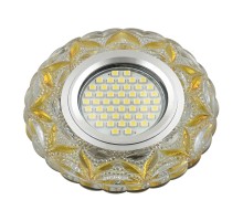 Точечный светильник Luciole DLS-L149 GU5.3 GLASSY/LIGHT GOLD Fametto