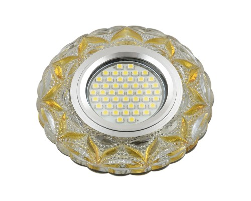 Точечный светильник Luciole DLS-L149 GU5.3 GLASSY/LIGHT GOLD Fametto