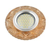 Точечный светильник Luciole DLS-L149 GU5.3 GLASSY/TEA Fametto