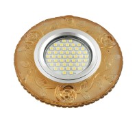 Точечный светильник Luciole DLS-L150 GU5.3 GLASSY/YELLOW Fametto