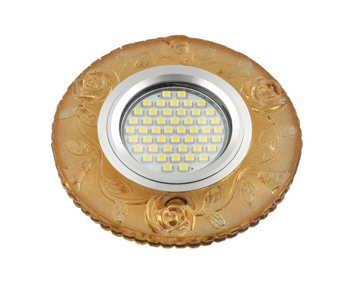 Точечный светильник Luciole DLS-L150 GU5.3 GLASSY/YELLOW Fametto