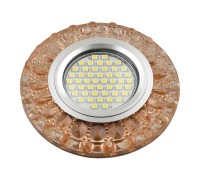 Точечный светильник Luciole DLS-L151 GU5.3 GLASSY/TEA Fametto