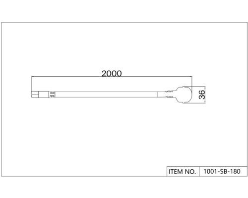 Питание боковое Unika 1001-SB-180 Favourite