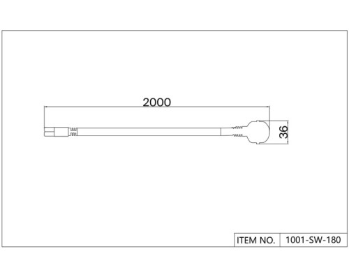 Питание боковое Unika 1001-SW-180 Favourite