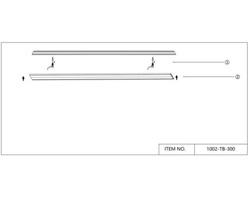 Шинопровод Unika 1002-TB-300 Favourite