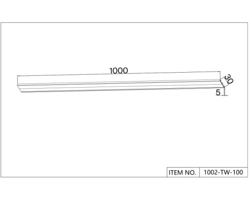 Шинопровод Unika 1002-TW-100 Favourite