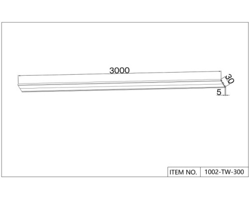 Шинопровод Unika 1002-TW-300 Favourite