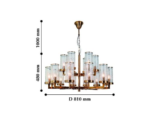 Подвесная люстра Assembly 2060-18P Favourite