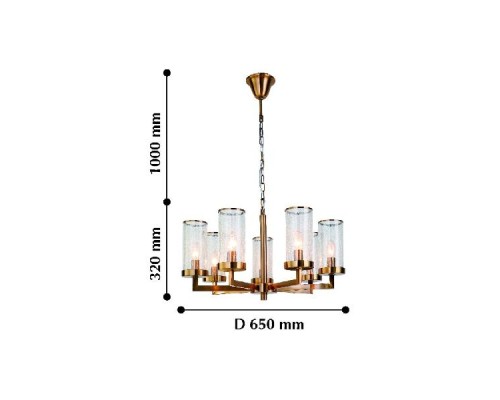 Подвесная люстра Assembly 2060-7P Favourite
