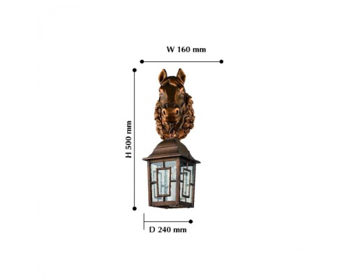 Настенный фонарь уличный Hunt 2079-1W Favourite