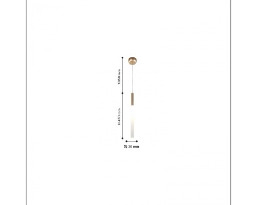 Подвесной светильник Tibia 2217-1P Favourite