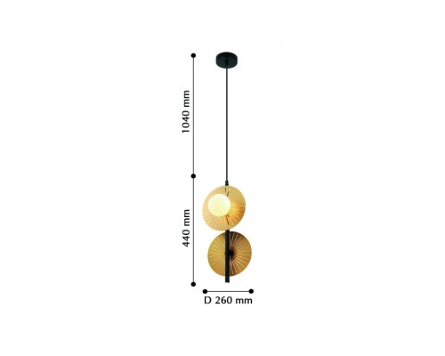 Подвесной светильник Sonnenblume 2356-2P Favourite