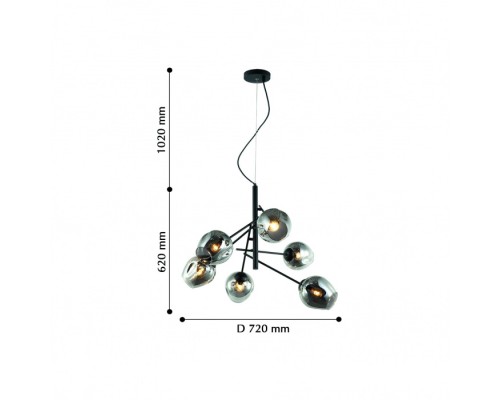 Подвесная люстра Traube 2359-6P Favourite