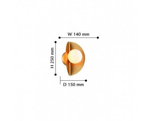 Настенный светильник Kernel 2366-1W Favourite