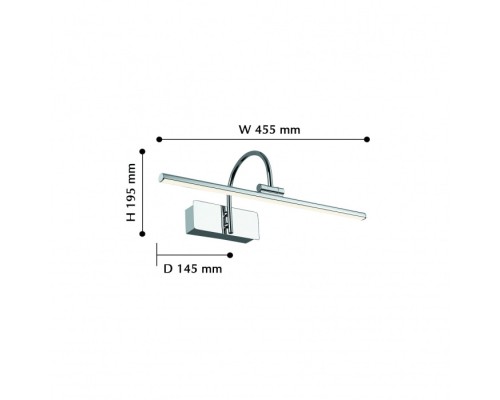 Подсветка для картин Strenuus 2431-1W Favourite
