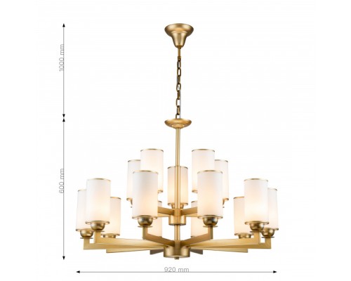 Подвесная люстра Sollemnis 2621-15P Favourite