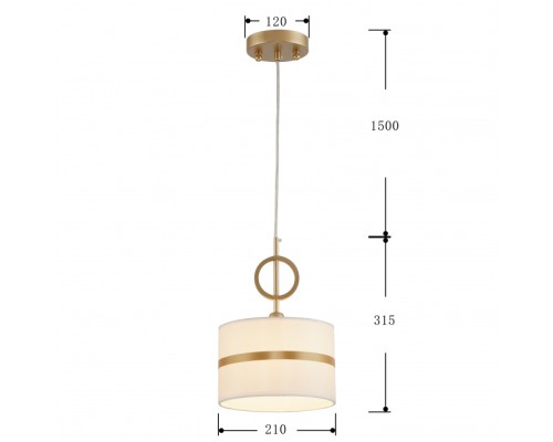 Подвесной светильник Mateo 2634-1P Favourite