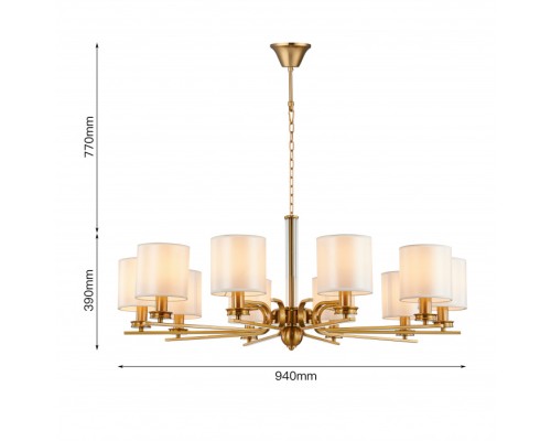 Подвесная люстра Venustus 2679-10P Favourite