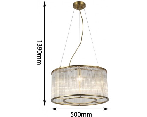 Подвесная люстра Wonderland 2907-6P Favourite