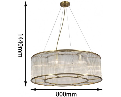 Подвесная люстра Wonderland 2907-8P Favourite