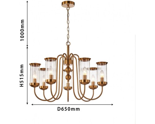 Подвесная люстра Energy 2926-7P Favourite