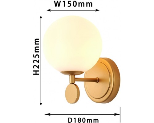 Бра Absolute 2928-1W Favourite