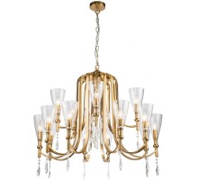 Подвесная люстра Lyra 2968-15P Favourite