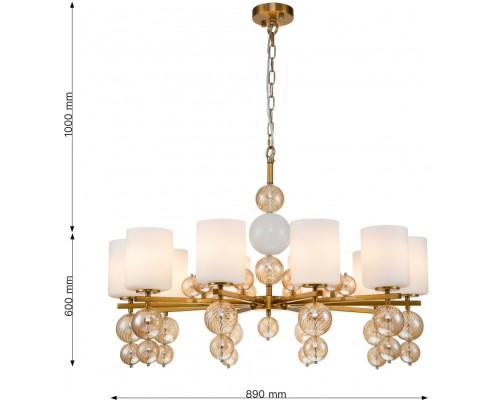 Подвесная люстра Ether 2998-10P Favourite