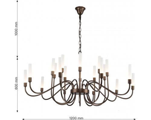 Подвесная люстра Tentacoli 3014-20P Favourite