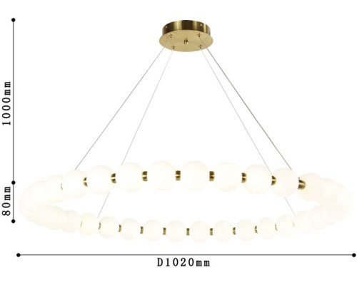 Подвесная люстра Gubbare 4014-10P Favourite