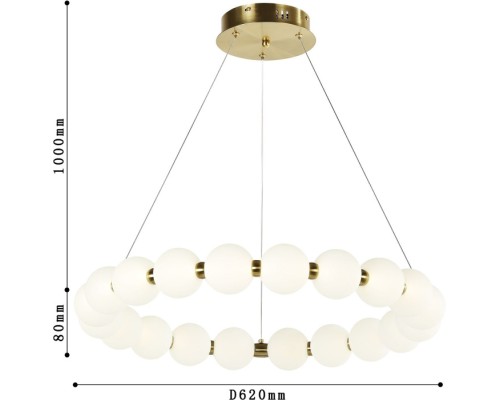 Подвесная люстра Gubbare 4014-6P Favourite