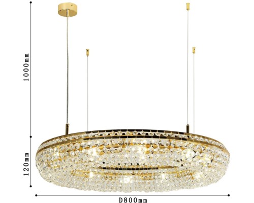 Подвесная люстра Monilibus 4015-12P Favourite