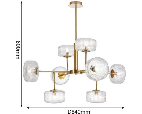 Потолочная люстра Malinconia 4051-8P Favourite