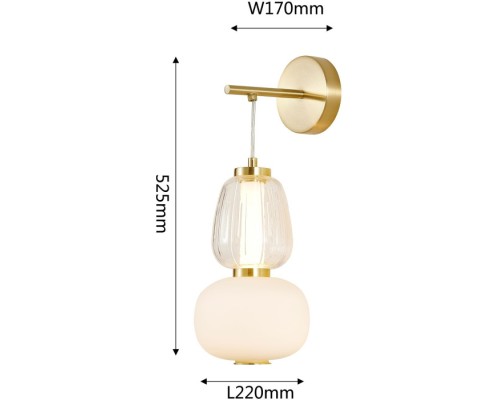 Бра Bella 4057-1W Favourite