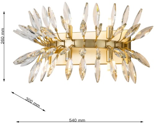Настенный светильник Rays 4058-6W Favourite