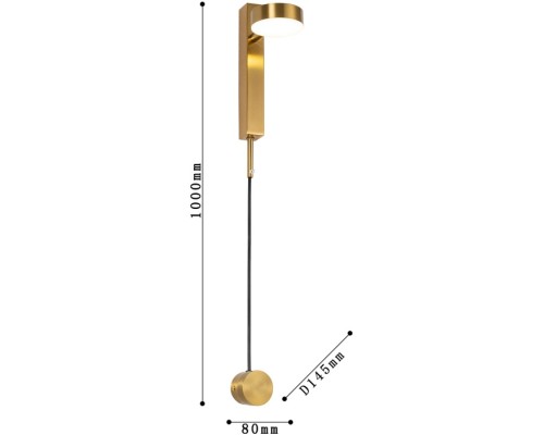 Настенный светильник Spiner 4063-1W Favourite