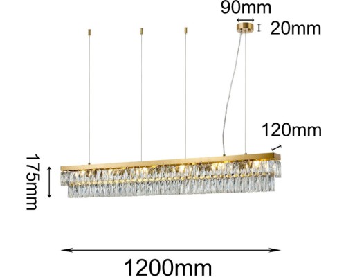 Подвесная люстра Magnitudo 4090-6P Favourite