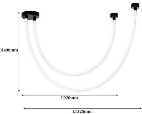 Подвесной светильник Pipeline 4217-2U Favourite