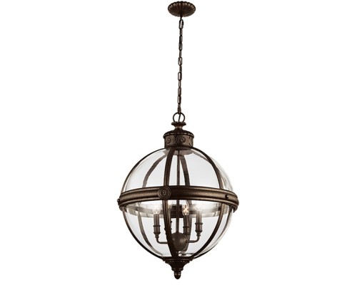 Подвесная люстра Adams FE-ADAMS-4P-BRZ Feiss