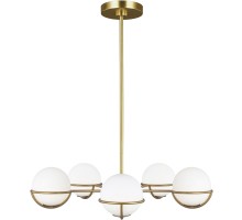 Подвесная люстра Apollo (Fe) FE-APOLLO5-BB Feiss