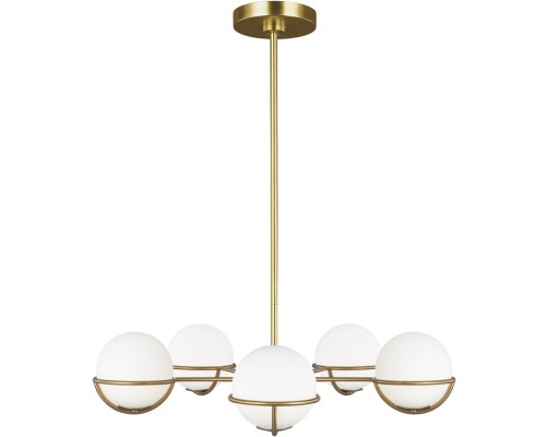 Подвесная люстра Apollo (Fe) FE-APOLLO5-BB Feiss