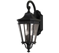 Настенный фонарь уличный Cotswold Lane FE-COTSLN2-M-BK Feiss
