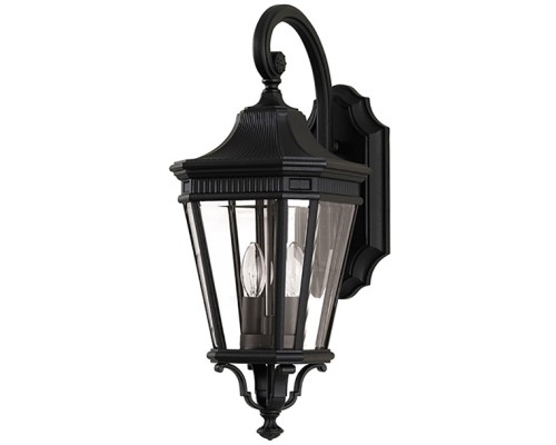Настенный фонарь уличный Cotswold Lane FE-COTSLN2-M-BK Feiss