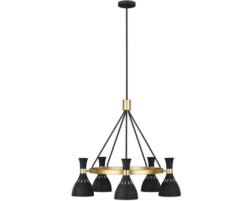 Подвесная люстра Joan FE-JOAN5-MB Feiss